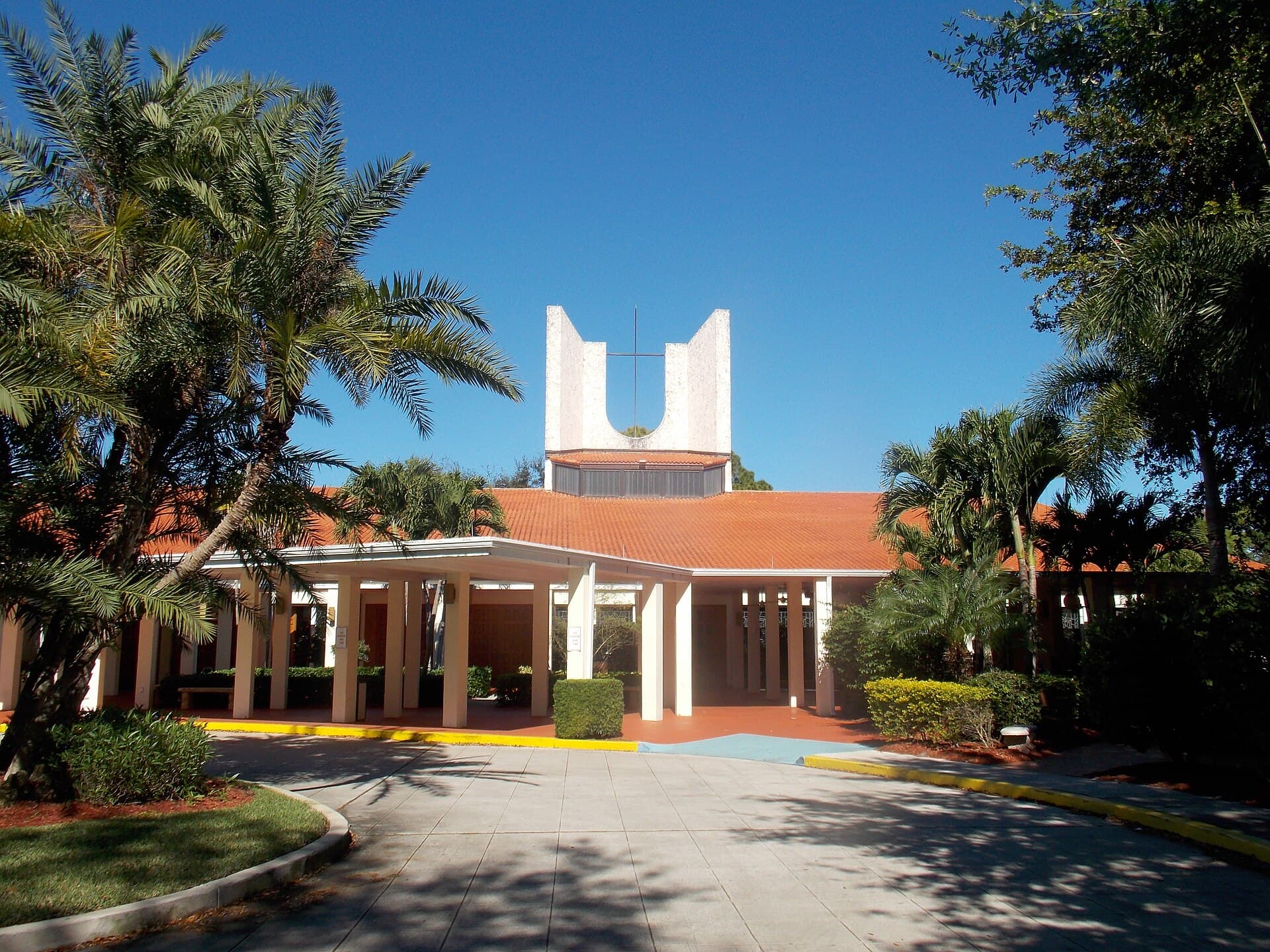 The Cathedral of St. Ignatius Loyola in Palm Beach Gardens, Florida